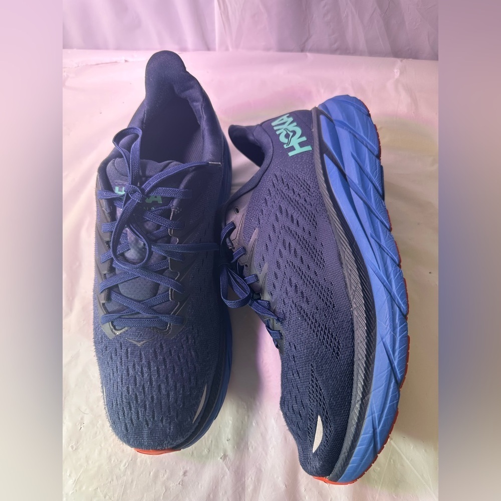 Hoka Midnight Blue Athletic Sneakers - Picture 4 of 12